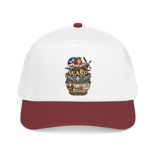 Load image into Gallery viewer, Mid Profile Baseball Cap - WASP - Women Airforce Service Pilot - WWII - 3D - Enhanced
