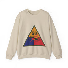 Load image into Gallery viewer, Crewneck Sweatshirt - SSI - 50th Armored Division X 300
