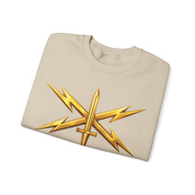 Load image into Gallery viewer, Crewneck Sweatshirt - Army Cyber Corps Branch Insignia - 3D - Enhanced
