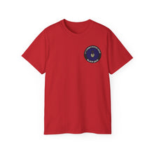 Load image into Gallery viewer, Unisex Ultra Cotton Tee - Vietnam Combat Aviation Vet w Air Crew Badges - 12th Combat Aviation Group - Black Jack No2 - Sgt Howard Meyers - 1968-1969 SVC X 300
