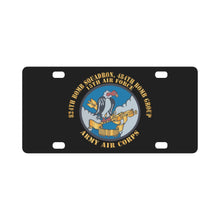 Load image into Gallery viewer, AAC - 824th Bomb Squadron, 484th Bomb Group - 15th AAF X 300 Classic License Plate
