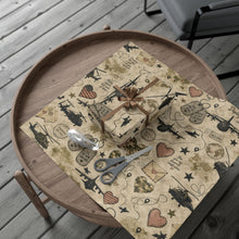 Load image into Gallery viewer, Gift Wrap Paper — Deployment Love
