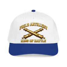 Load image into Gallery viewer, Mid Profile Baseball Cap - Field Artillery - King of Battle - 3D - Enhanced
