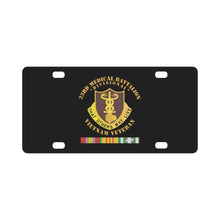 Load image into Gallery viewer, 23rd Medical Battalion w SVC Ribbon wo DS X300 Classic License Plate
