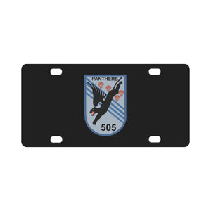 505th Parachute Infantry Regiment - SSI wo Txt X 300 Classic License Plate