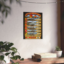 Load image into Gallery viewer, Matte Poster - 18th Field Artillery Group - POSTER - COLD WAR - Germany - 3D - Transparent
