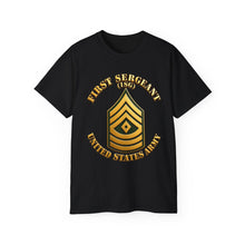 Load image into Gallery viewer, Unisex Ultra Cotton Tee - Army - First Sergeant - 1SG
