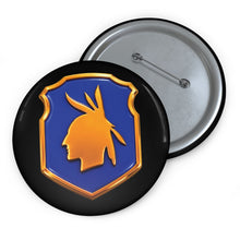 Load image into Gallery viewer, Custom Pin Buttons - 98th Infantry Division -SSI  - 3D - Enhanced
