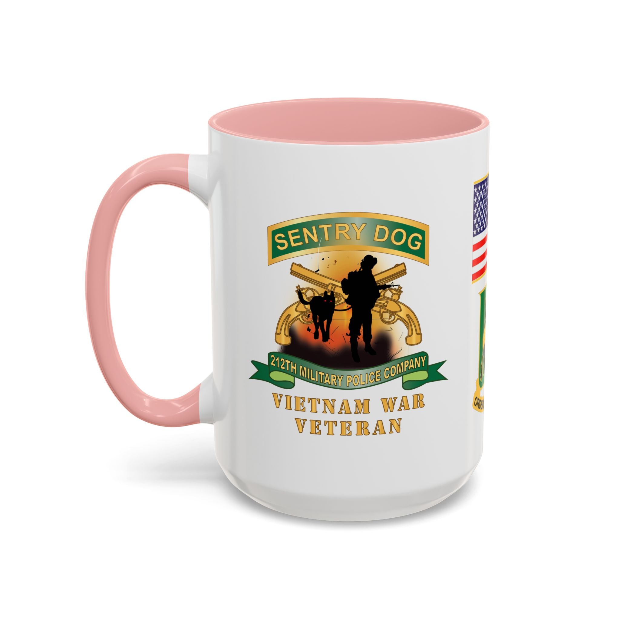 Accent Mug - Army - Sentry Dog - 212th Military Police Company - 720th ...