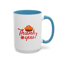Load image into Gallery viewer, Accent Coffee Mug - Thank you
