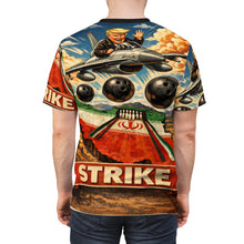 Load image into Gallery viewer, Donald Trump 'Bowling with Iran' Cut &amp; Sew Tee
