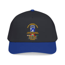 Load image into Gallery viewer, Mid Profile Baseball Cap - XVIII Airborne Corps Desert Storm Ribbons - 3D - Transparent
