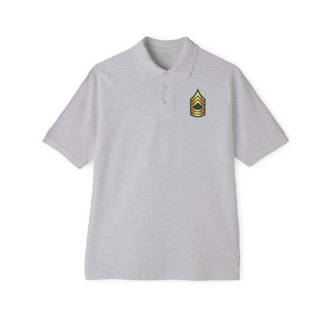 Men's Piqué Polo - Master Sergeant - MSG wo Txt