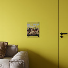 Load image into Gallery viewer, Acrylic Wall Art Panel - 9th Cavalry Regiment fighting Native Americans during the Indian Wars
