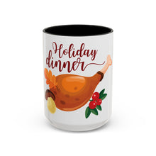 Load image into Gallery viewer, Accent Coffee Mug - Holiday Dinner
