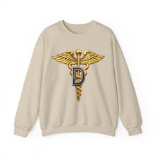 Load image into Gallery viewer, Crewneck Sweatshirt - Army Dental Corps Branch Insignia - 3D - Enhanced
