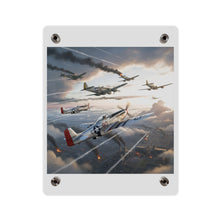 Load image into Gallery viewer, Acrylic Wall Art Panel - Red Tails in Action
