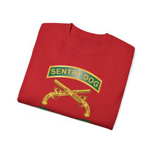 Load image into Gallery viewer, Unisex Ultra Cotton Tee - Army - Sentry Dog - 212th Military Police Company w Br - Ribbon X 300
