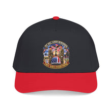 Load image into Gallery viewer, Mid Profile Baseball Cap - Emblem - We Will Always Remember - They Gave Everything - 3D - Enhanced
