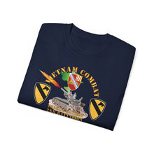 Load image into Gallery viewer, Unisex Ultra Cotton Tee - Army - Charlie Battery.2nd Battalion,17th Field Artillery - w  1st Cavalry Div - M110 8in SP - Vietnam Vet w VN SVC X 300
