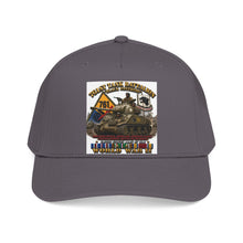 Load image into Gallery viewer, Mid Profile Baseball Cap - Army - 761st Tank Battalion - Black Panthers - w Tank w - KITT SSI WWII  EU SVC - 3D - Enhanced
