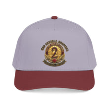 Load image into Gallery viewer, Mid Profile Baseball Cap - 2nd General Hospital - Landstuhl Germany - Black - 3D - Enhanced

