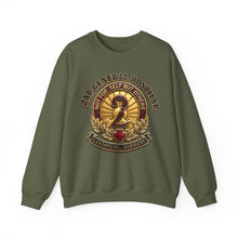 Load image into Gallery viewer, Crewneck Sweatshirt - 2nd General Hospital - Landstuhl Germany - Black - 3D - Enhanced
