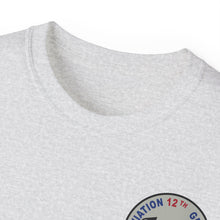Load image into Gallery viewer, Unisex Ultra Cotton Tee - Vietnam Combat Aviation Vet w Air Crew Badges - 12th Aviation Group - Vietnam - SSI - Sgt Howard Meyers - 1968-1969 SVC X 300
