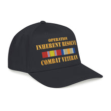 Load image into Gallery viewer, Mid Profile Baseball Cap - Opn Inherent Resolve (OIR) SVC Bar - Combat Veteran - DTF
