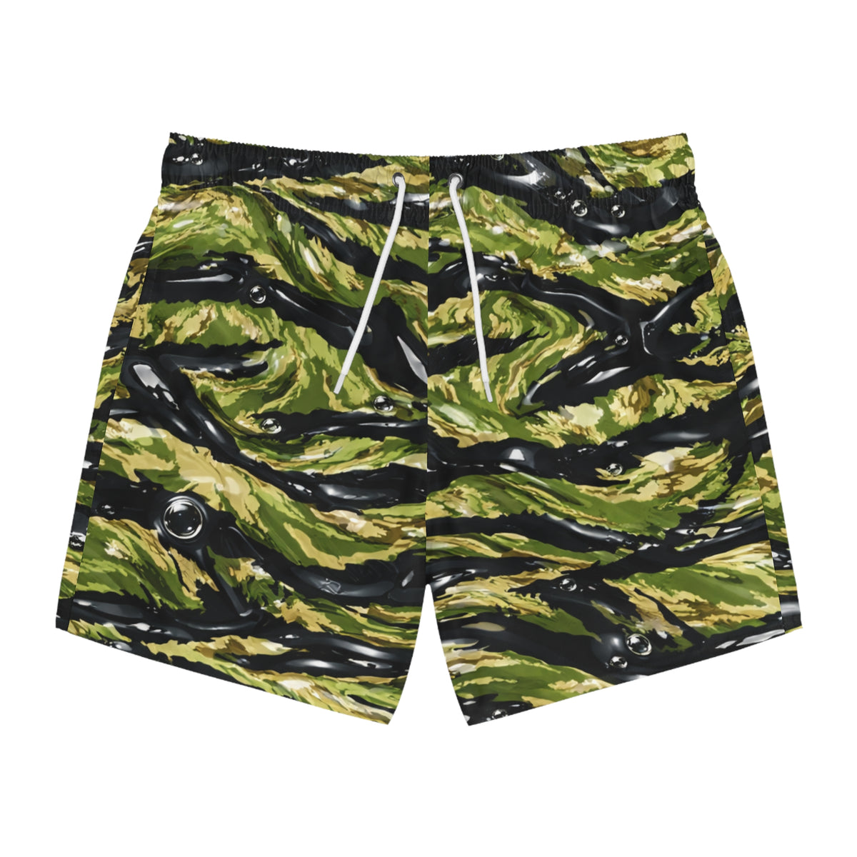 Vietnam Tiger Stripe Swim Trunks | Premium All-Over Print Shorts – MIP ...