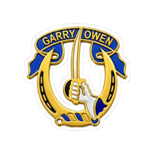 Load image into Gallery viewer, Kiss-Cut Stickers - Army - DUI - 7th Cavalry Regiment wo txt - 3D - Enhanced
