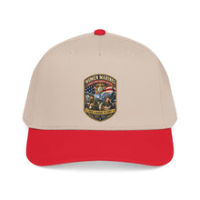 Load image into Gallery viewer, Mid Profile Baseball Cap - Women Marines - Marine Corps Womens Reserve - WWII - 3D - Enhanced
