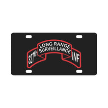 Load image into Gallery viewer, Scroll - 327th LRS Infantry Classic License Plate
