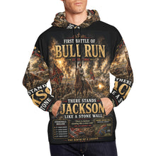 Load image into Gallery viewer, There is Jackson standing like a stone wall. Men's All Over Print Hoodie (USA Size) (Model H13)
