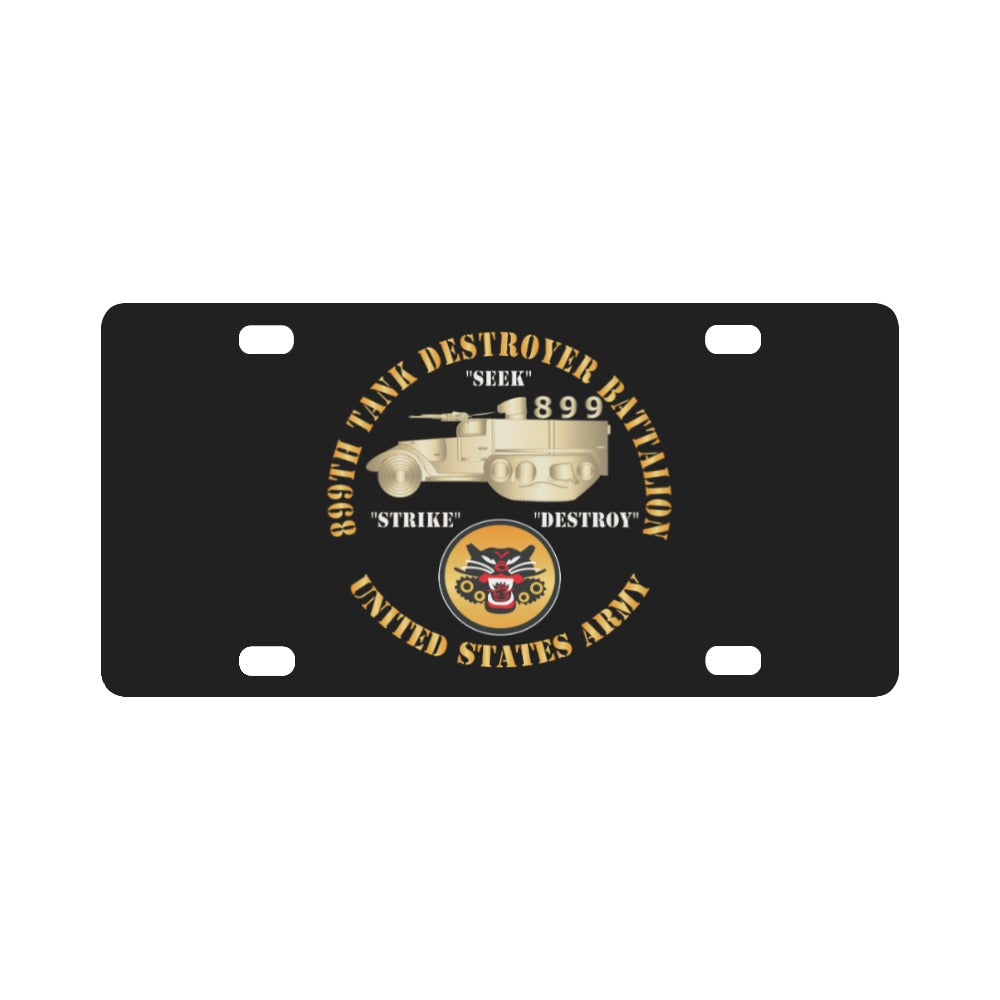 899th Tank Destroyer Battalion w TD - SSI - US Army X 300 Classic Lice ...