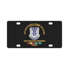 Load image into Gallery viewer, Army - 1st Bn 503rd Infantry - Korea Svc X 300 Classic License Plate
