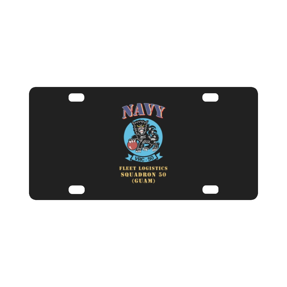 Big NAVY - Fleet Logistics Squadron 50 - SSI - Guam X 300 Classic License Plate