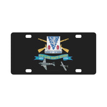 Load image into Gallery viewer, Army - 401st Glider Infantry Regiment - DUI w Towed Glider w Br - Ribbon X 300 Classic License Plate
