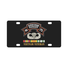 Load image into Gallery viewer, SOF - N Company Scroll - Basic Airborne - Vietnam Veteran w VN SVC X 300 Classic License Plate
