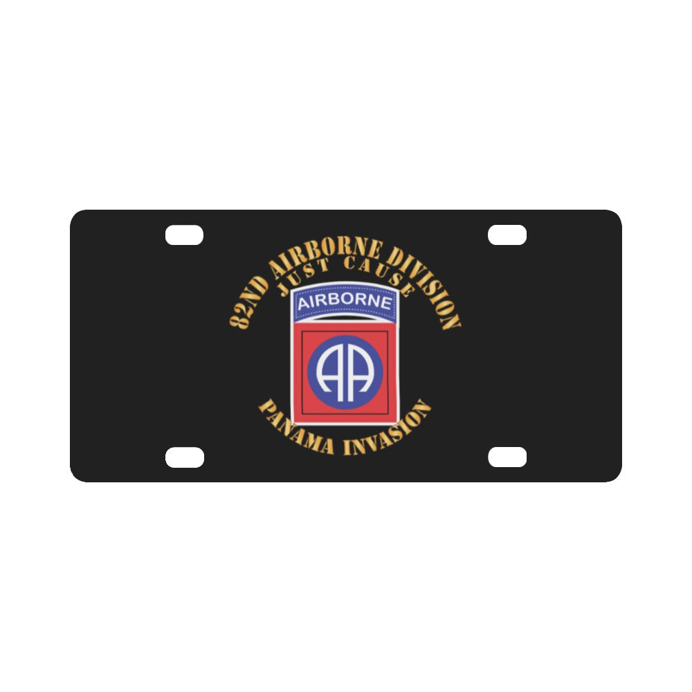 Army - 82nd Airborne Division - Panama X 300 Classic License Plate