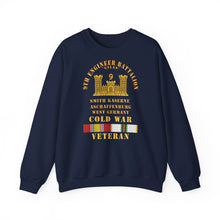 Load image into Gallery viewer, Unisex Heavy Blend™ Crewneck Sweatshirt - Army - 9th Engineer Battalion -Gilas w BR - Num, Aschaffenburg West Germany COLD SVC
