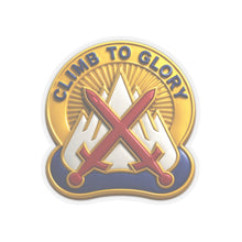 Load image into Gallery viewer, Kiss-Cut Stickers - Army - DUI - 10th Mountain Division wo txt - 3D - Enhanced
