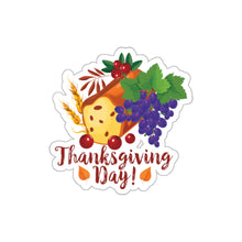 Load image into Gallery viewer, Die-Cut Stickers - Thanksgiving Day - Bread
