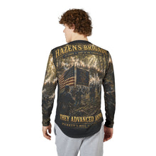 Load image into Gallery viewer, Union Forces - Hazen's Brigade- The Attack at Pickett's' Mill  - Tribute Long Sleeve Shirt — 27 May 1864, Dallas Georgia
