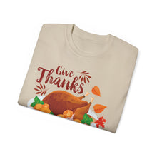 Load image into Gallery viewer, Unisex Ultra Cotton Tee - Give Thanks
