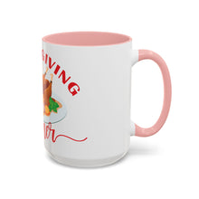 Load image into Gallery viewer, Accent Coffee Mug - Thanksgiving Dinner
