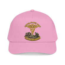 Load image into Gallery viewer, Mid Profile Baseball Cap - Army - Medical Corps - US Army w Scene - 3D - Enhanced
