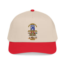 Load image into Gallery viewer, Mid Profile Baseball Cap - XVIII Airborne Corps Desert Storm Ribbons - with Scene - 3D - Transparent
