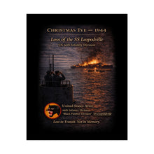 Load image into Gallery viewer, Matte Poster - SS Leopoldville - 66th Infantry Division
