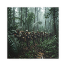 Load image into Gallery viewer, Indoor and Outdoor Silk Posters - Jungle Patrol - Vietnam
